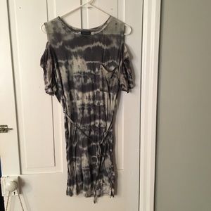 Tie-Dye TopShop T-Shirt Dress - Size 6 (EUC)